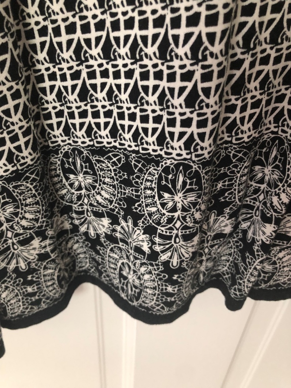 Max Studio bohemian print maxi skirt